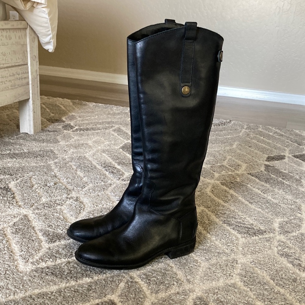 Black Sam Edelman Riding Boots, Size 6